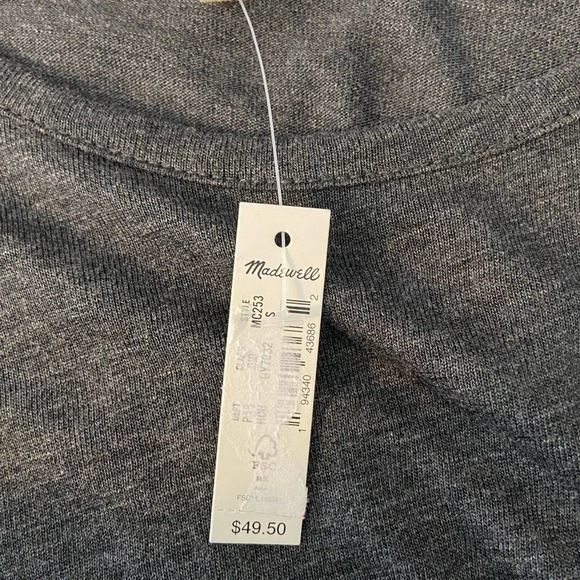 Madewell Highpoint Dolman Sleeve Long Sleeve Tee NWT - Picture 11 of 12